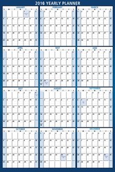 Safety Posters: 2016 Wall Calendar