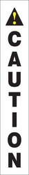 Stanchion Posts Message Labels: Caution