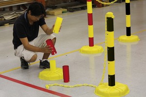 Blockade Stackable Post Section