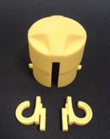 Blockade Stackable Posts: Standard Cap With C-Hook