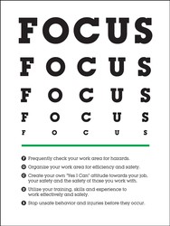 Safety Posters: F.O.C.U.S.