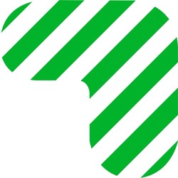 Slip-Gard™ Floor Shape: Corner (6-in.)