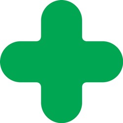 Slip-Gard™ Floor Shapes: Quad Corner