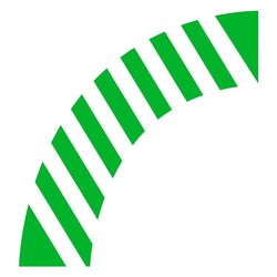 Slip-Gard™ Floor Shapes: 45° Curve