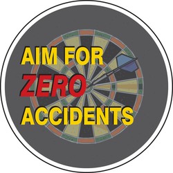 Wall-Wrap™ Wall Graphics: Aim For Zero Accidents