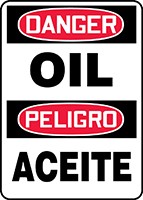 BILINGUAL SAFETY SIGN - SPANISH