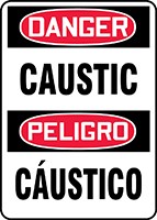 BILINGUAL SAFETY SIGN - SPANISH