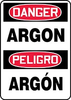 BILINGUAL SAFETY SIGN - SPANISH