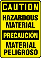 BILINGUAL SAFETY SIGN - SPANISH