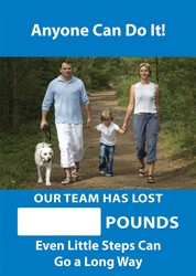 WorkHealthy™ Digi-Day® Magnetic Faces: Anyone Can Do It - Our Team Has Lost _ Pounds - Even Little Steps Can Go A Long Way