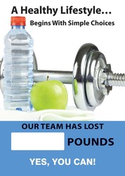 WorkHealthy™ Digi-Day® Magnetic Faces: A Healthy Lifestyle Begins With Simple Choices - Out Team Has Lost _ Pounds - Yes, You Can!