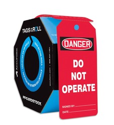 OSHA Danger Tags By-The-Roll: Do Not Operate