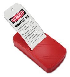 OSHA Danger QuickTags™: Barricade Tag