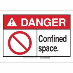 Danger Confined Space