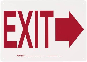 Exit w/ right arrow