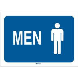 Men restroom sign