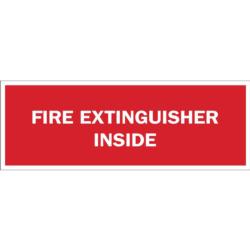 Fire Extinguisher Inside
