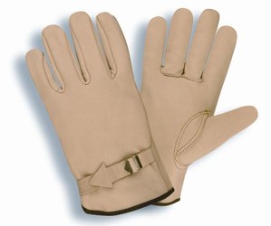 Grain Cowhide Drivers Gloves