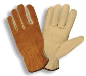 Select Grain/Split Cowhide Drivers Gloves