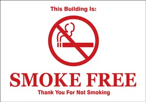 Michigan Smoke Free Sign: Thank You For Not Smoking