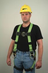 Picture of HP harness w/ belt loops, pull-up adjustment & mating-buckle legs ...