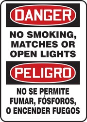 BILINGUAL SAFETY SIGN - SPANISH