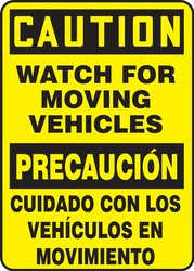 BILINGUAL SAFETY SIGN - SPANISH