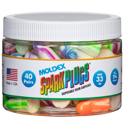 Canister w/ SparkPlugs® earplugs