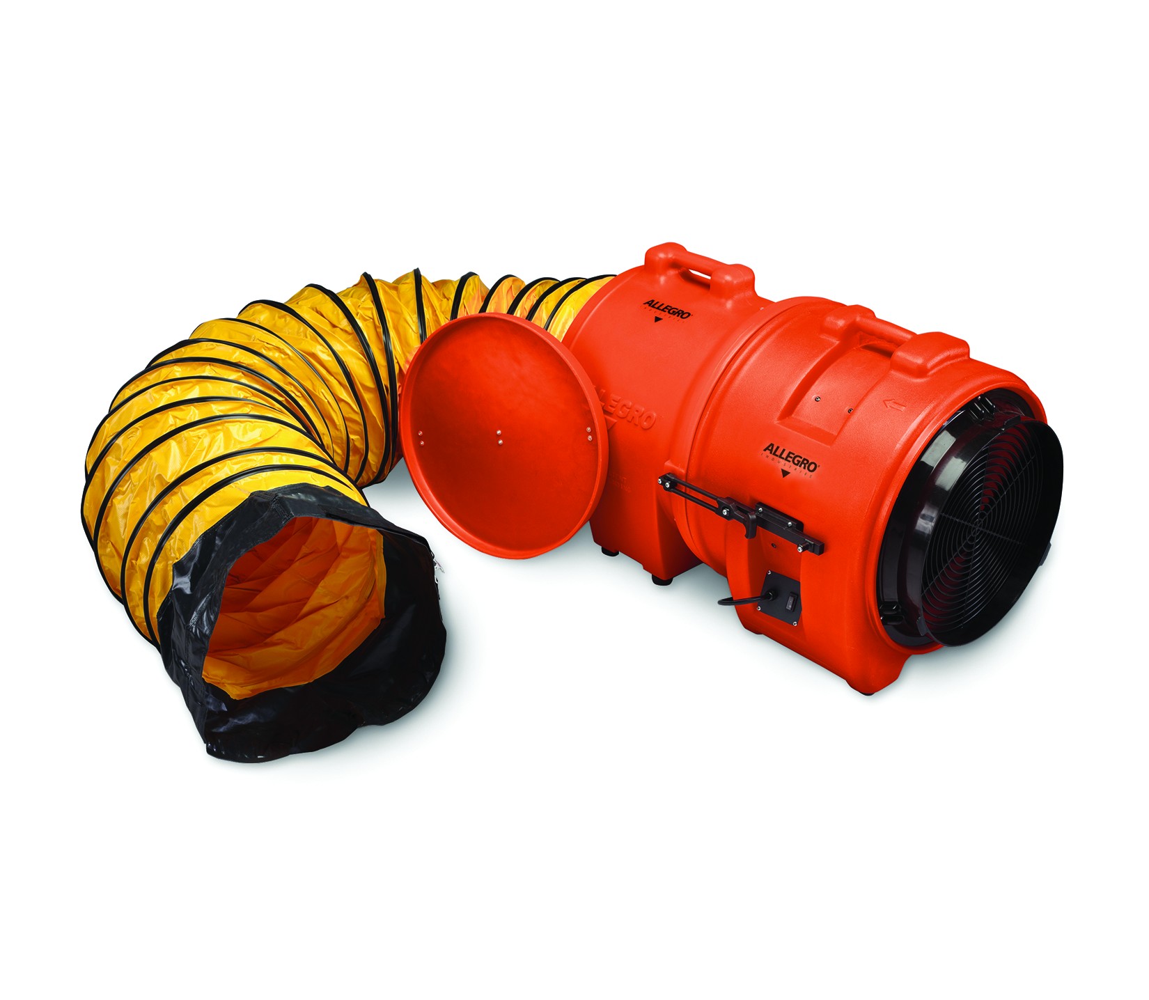 16" Axial blower w/ 15' ducting