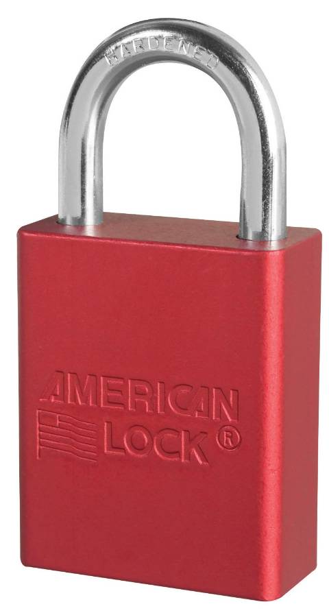 Keyed-different, 1" shackle