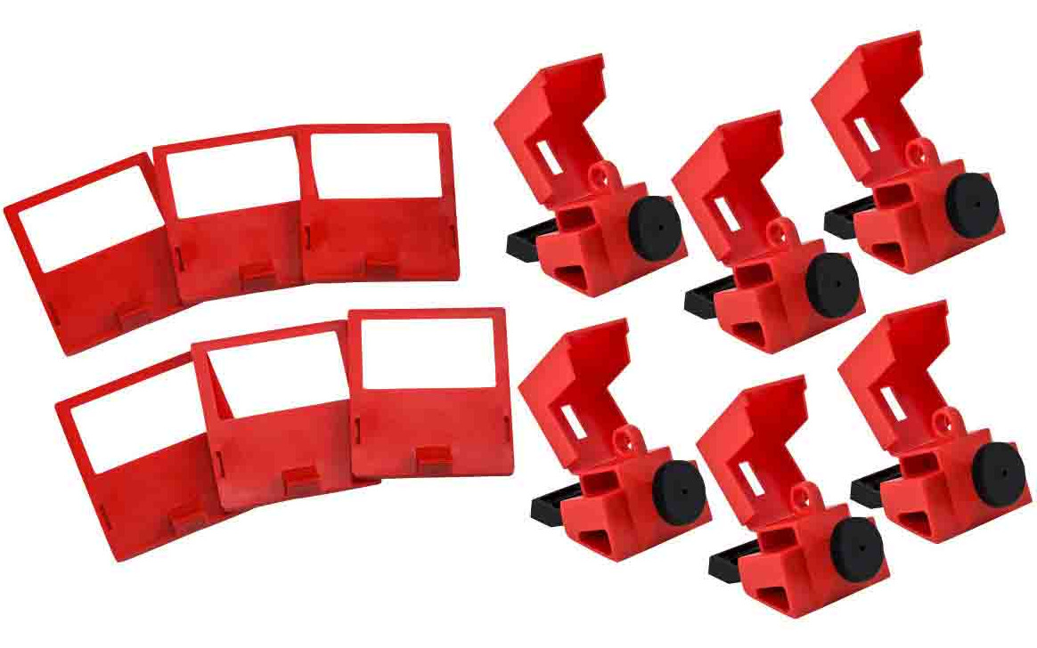 480/600 V Clamp-on breaker lockouts
