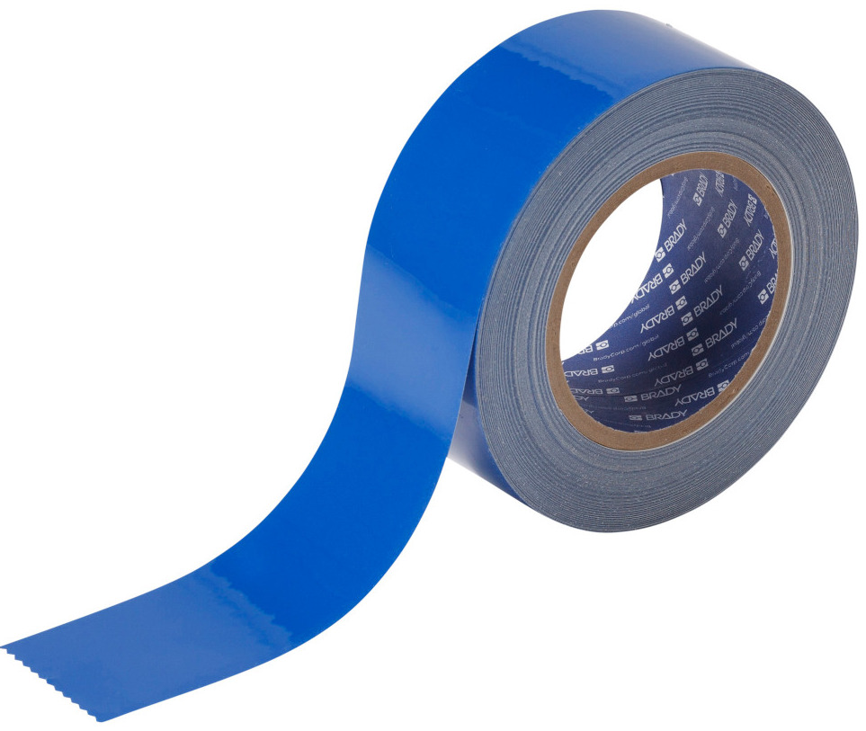 Floor marking tape, solid color