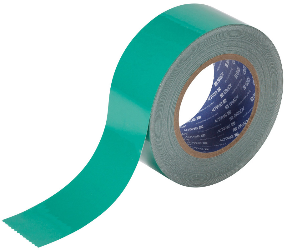 Floor marking tape, solid color