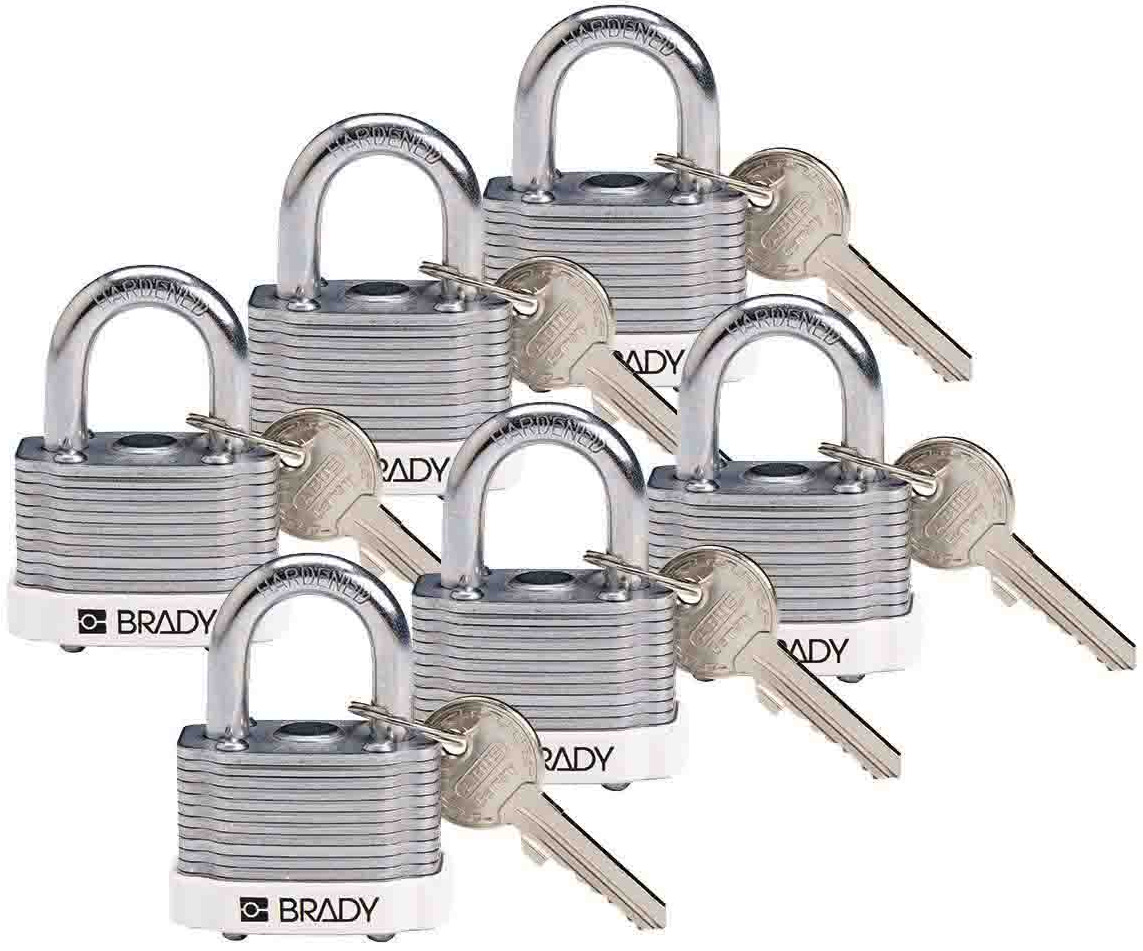 KeyRetaining Laminated Steel Padlocks