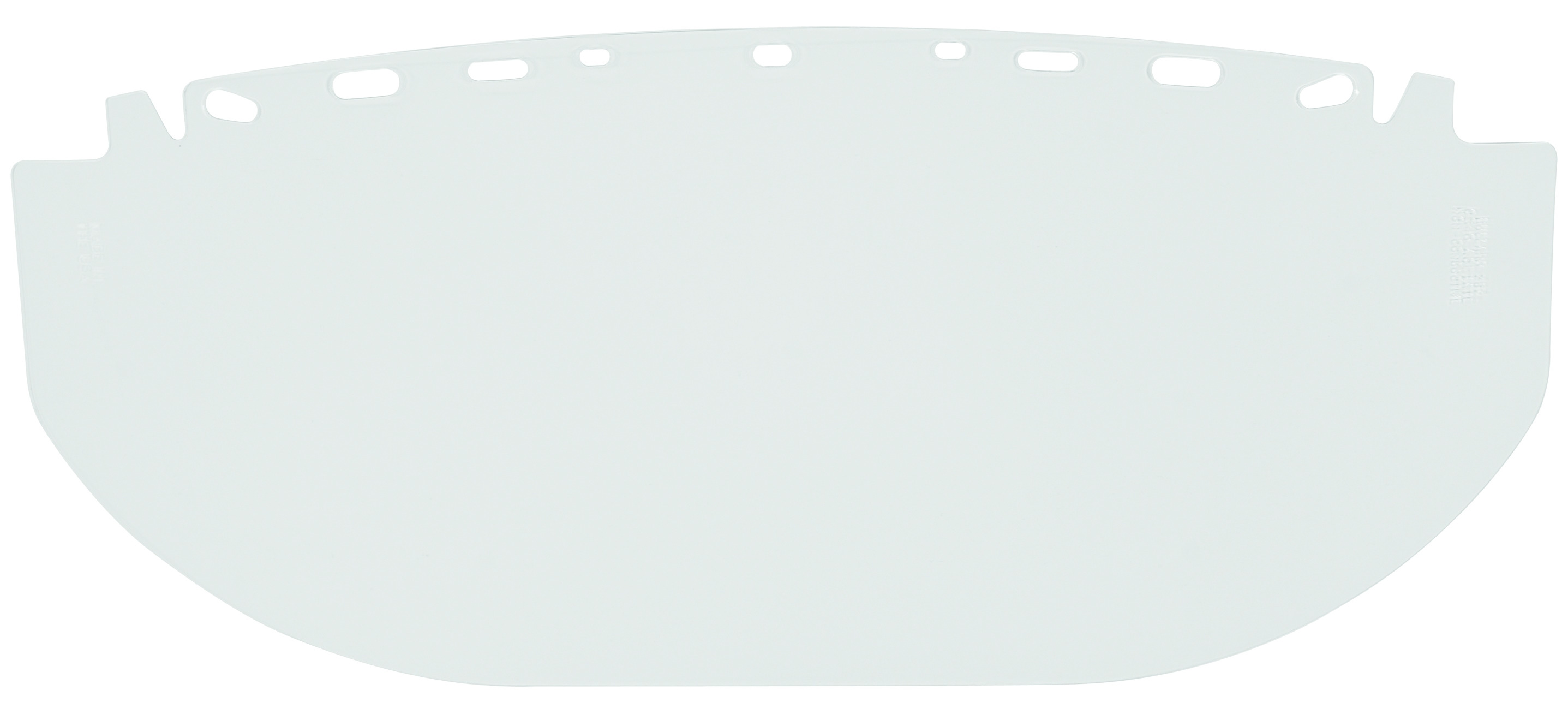 Flat multi-fit acetate visor