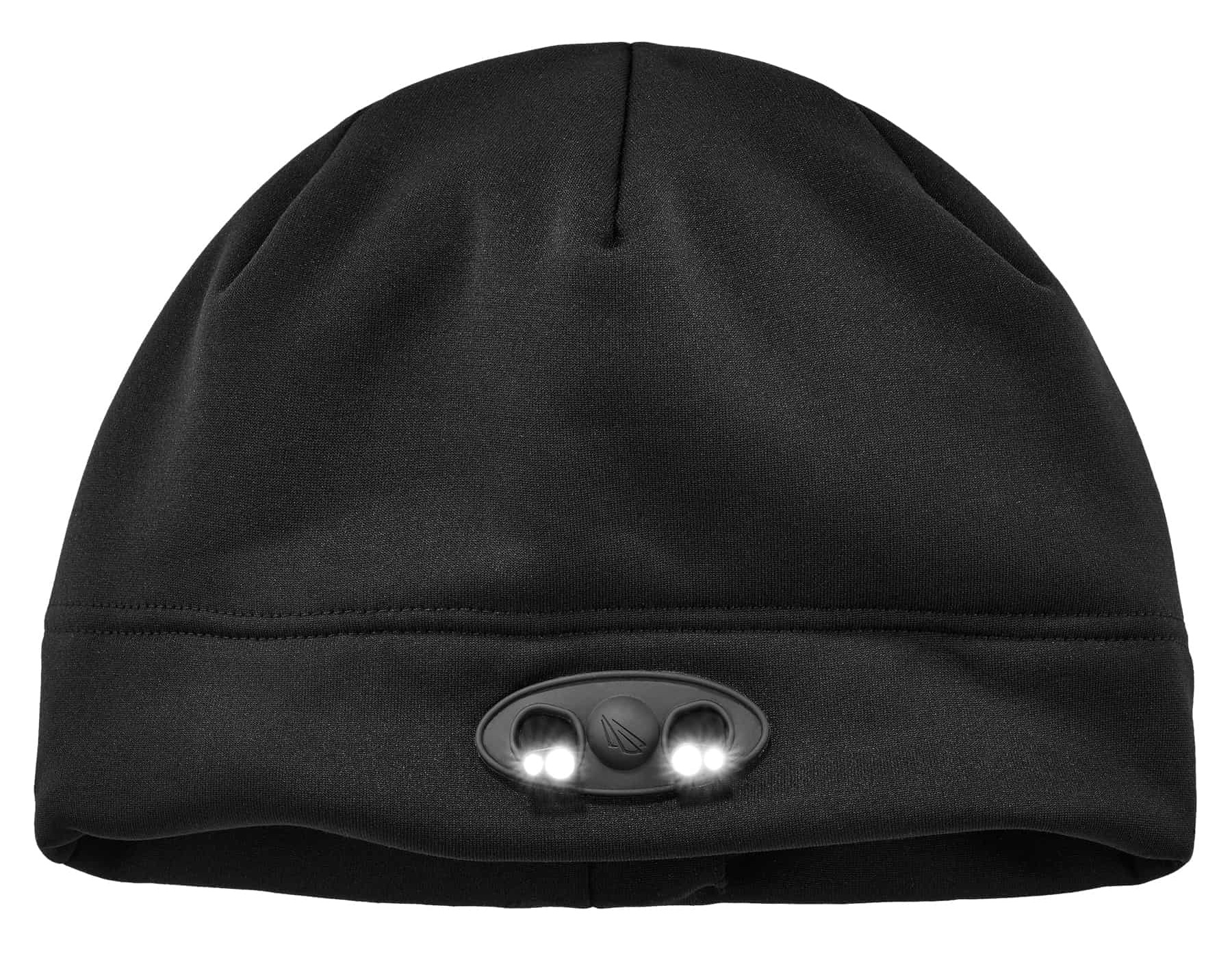 Skull cap beanie hat w/ LED lights