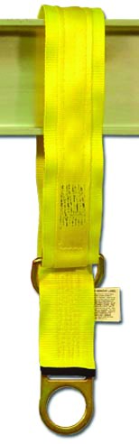 STRAP, TIE OFF 2 FT W/ WEAR PAD ( CROSS ARM STRAP )