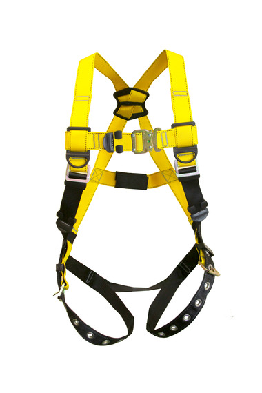 Harness w/ quick-connect chest & tongue-buckle legs