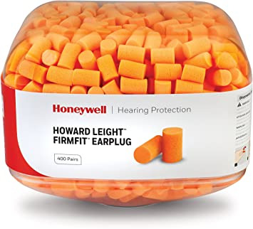 2 Prefilled canisters of 400 pairs of FirmFit earplugs