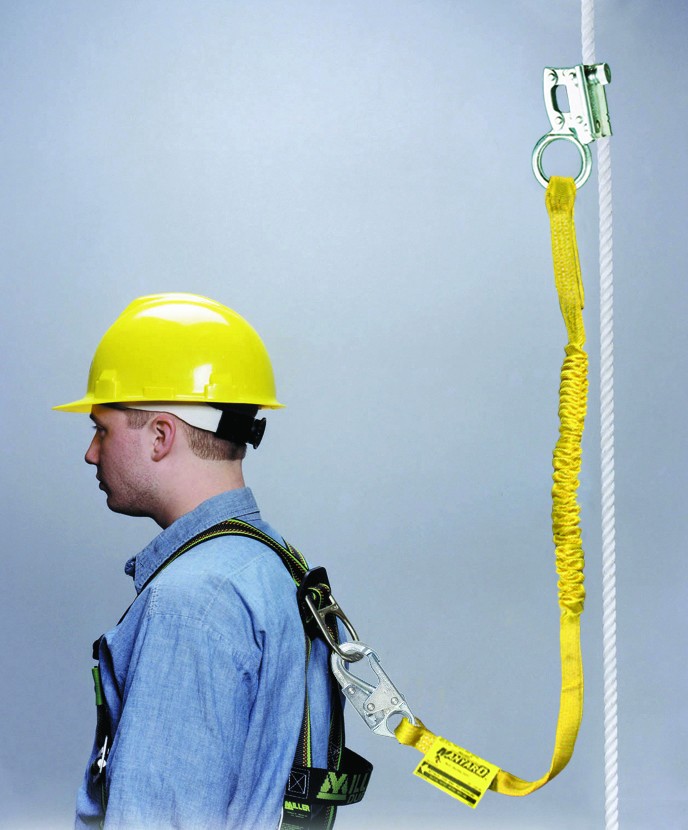 Stainless Steel Rope Grab For 5/8” & 3/4” Poly-Dac Rope - Fall Protection Safety Device