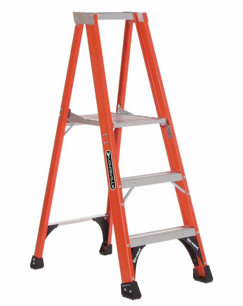 Fiberglass step ladder