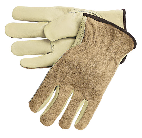 Leather drivers gloves