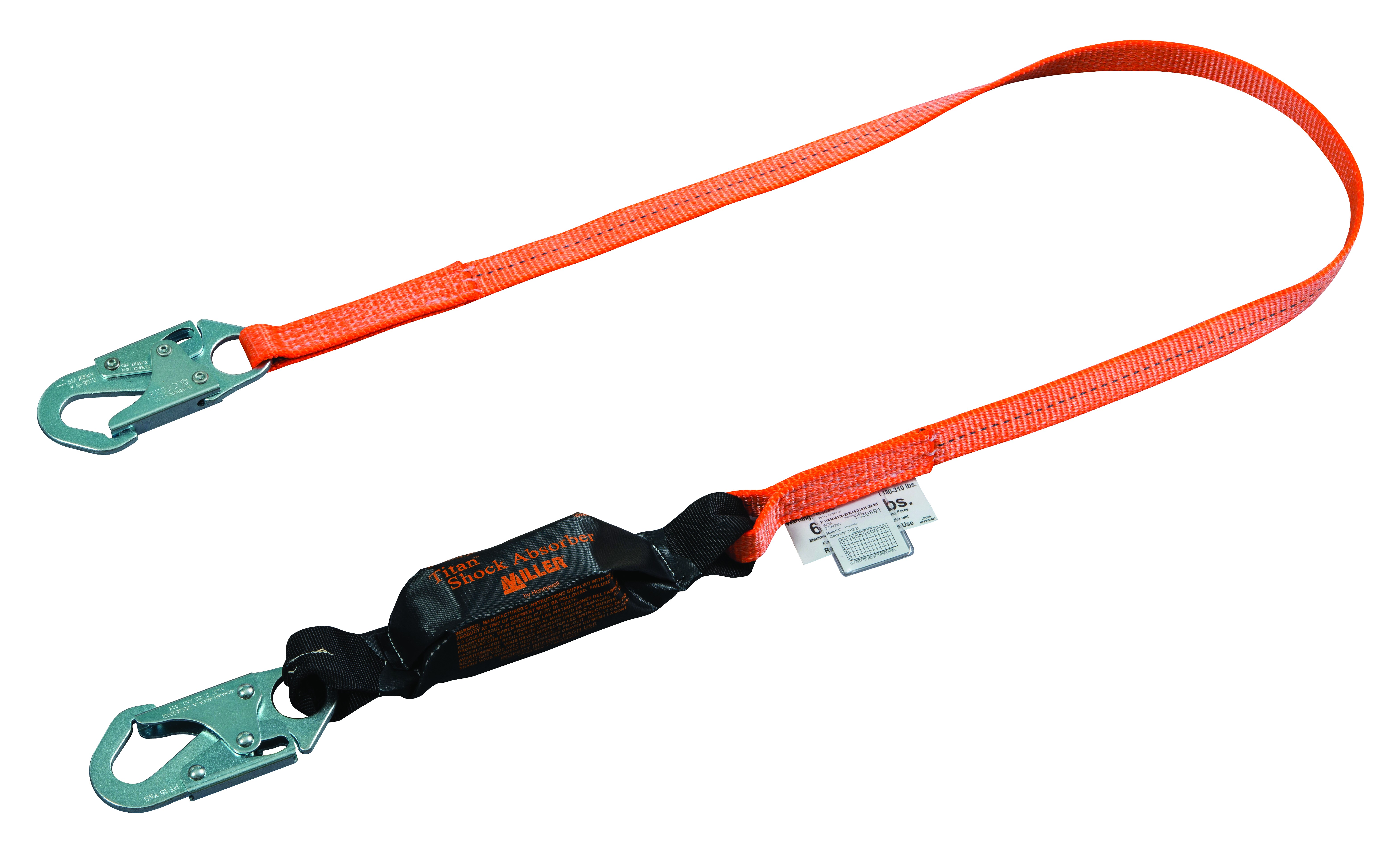 Pack-type lanyard w/ snap hooks both ends