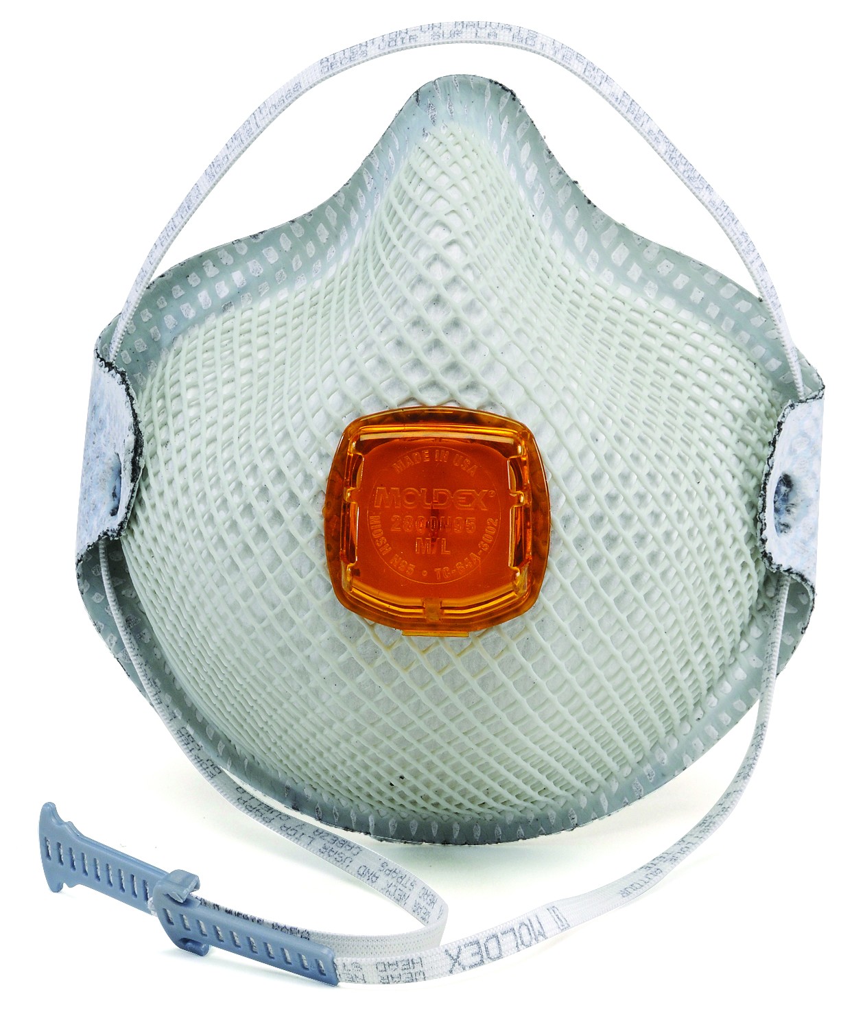 2800N95 Series particulate respirator w/ HandyStrap for nuisance levels of ozone & organic vapor odors
