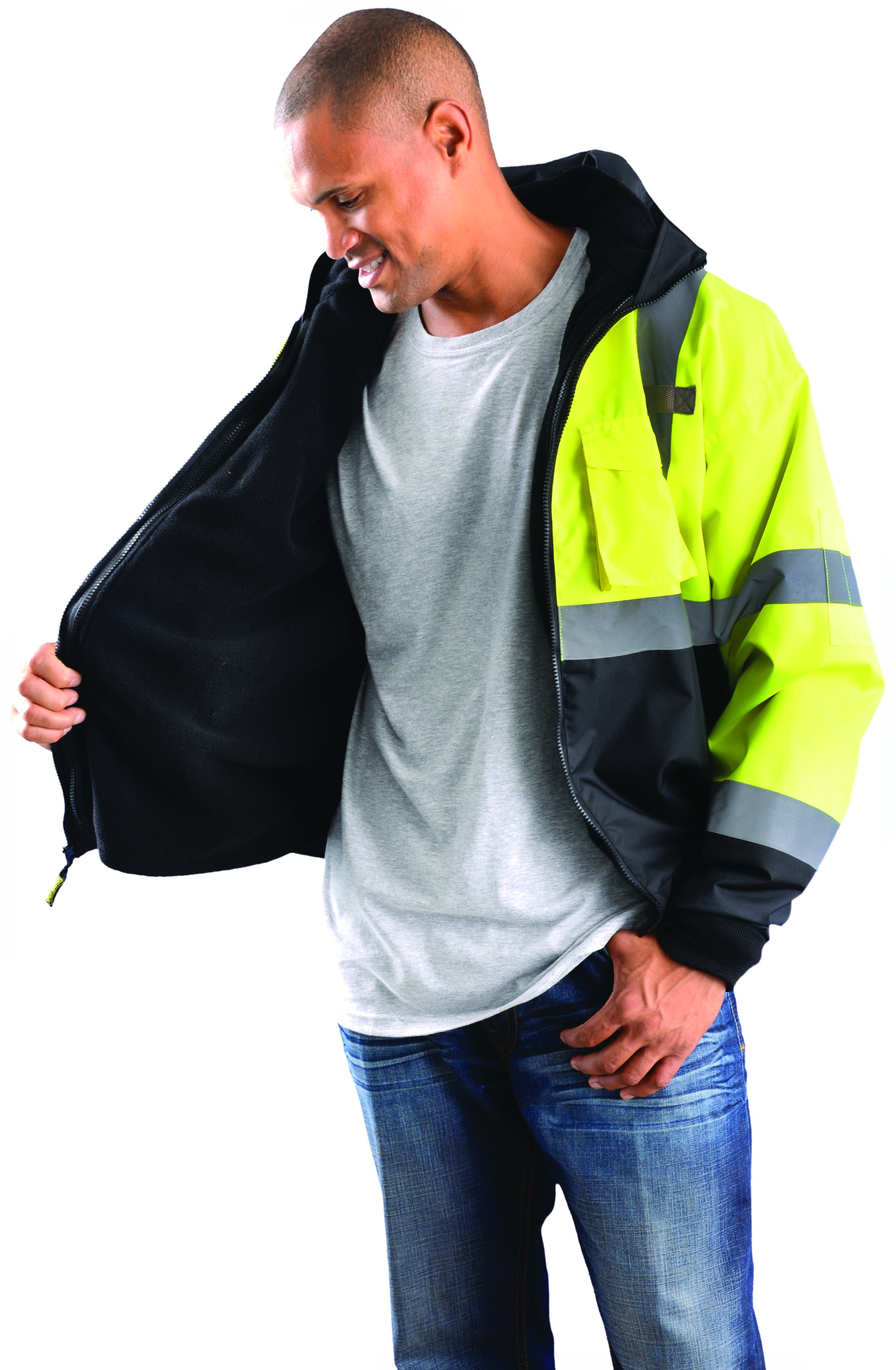 Classic 3-way bomber jacket