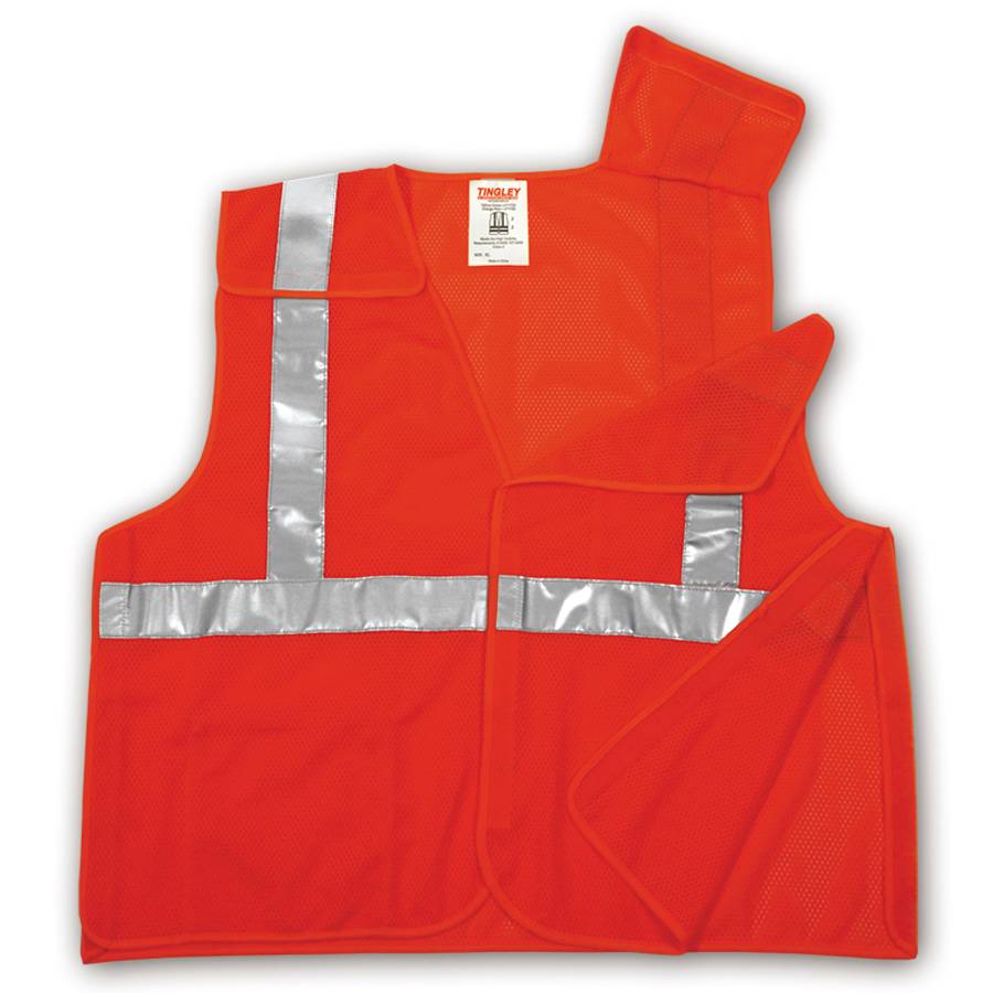Class 2 breakaway hook & loop vest