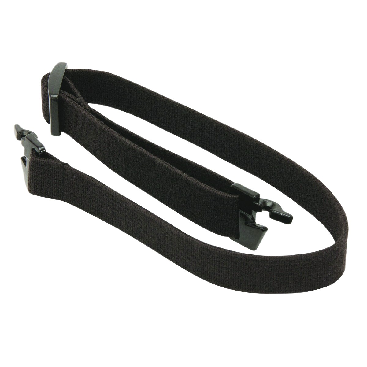 Hypo-allergenic, latex-free fabric headband