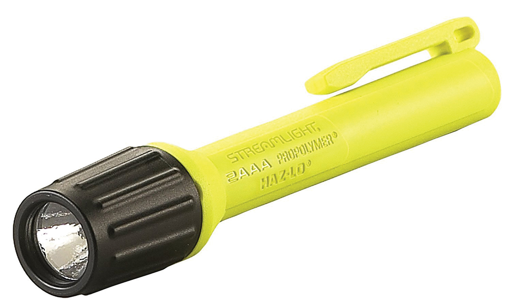 Norman Safety - 2AAA ProPolymer Haz-Lo Flashight, 66505