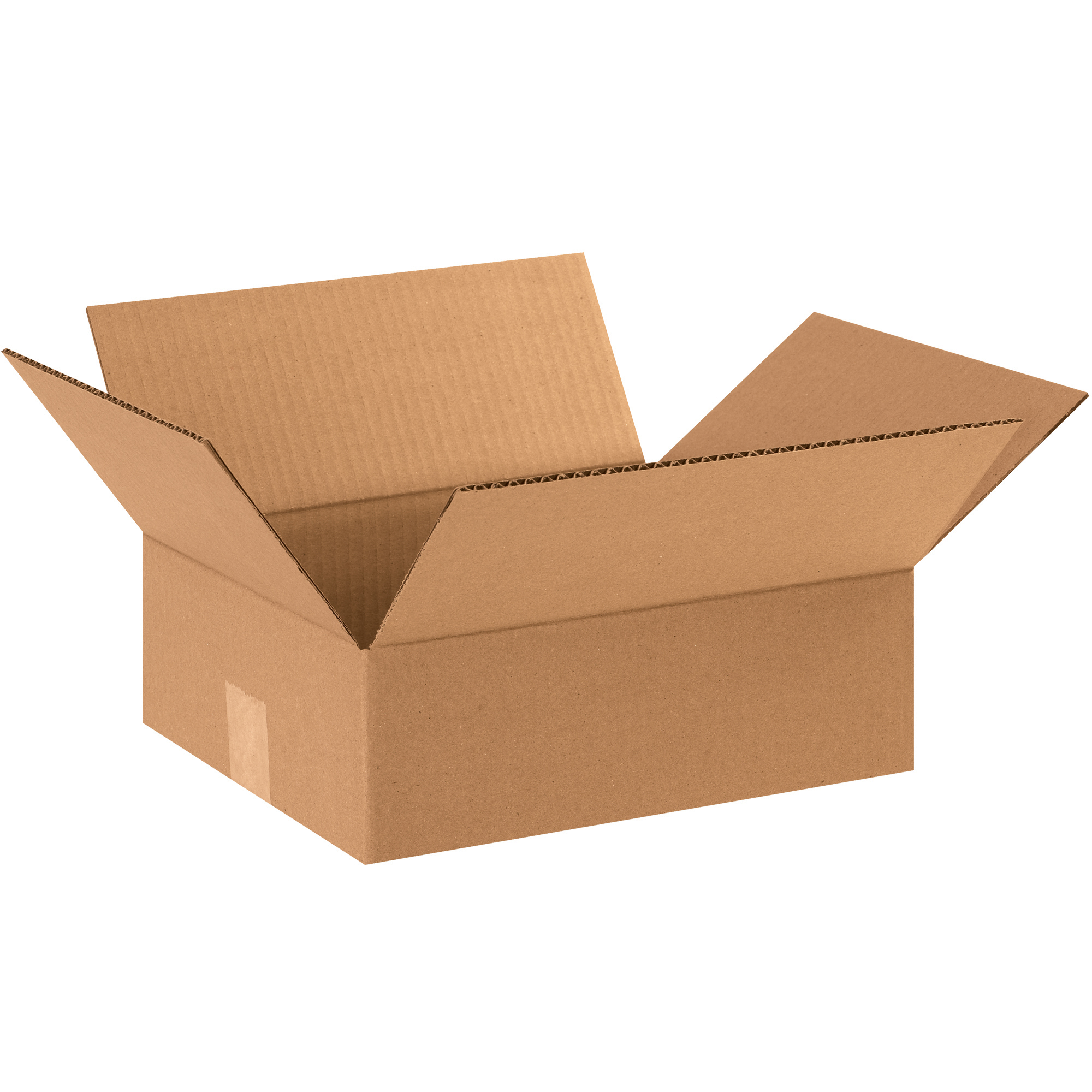 12 x 10 x 4" Flat Corrugated Boxes
