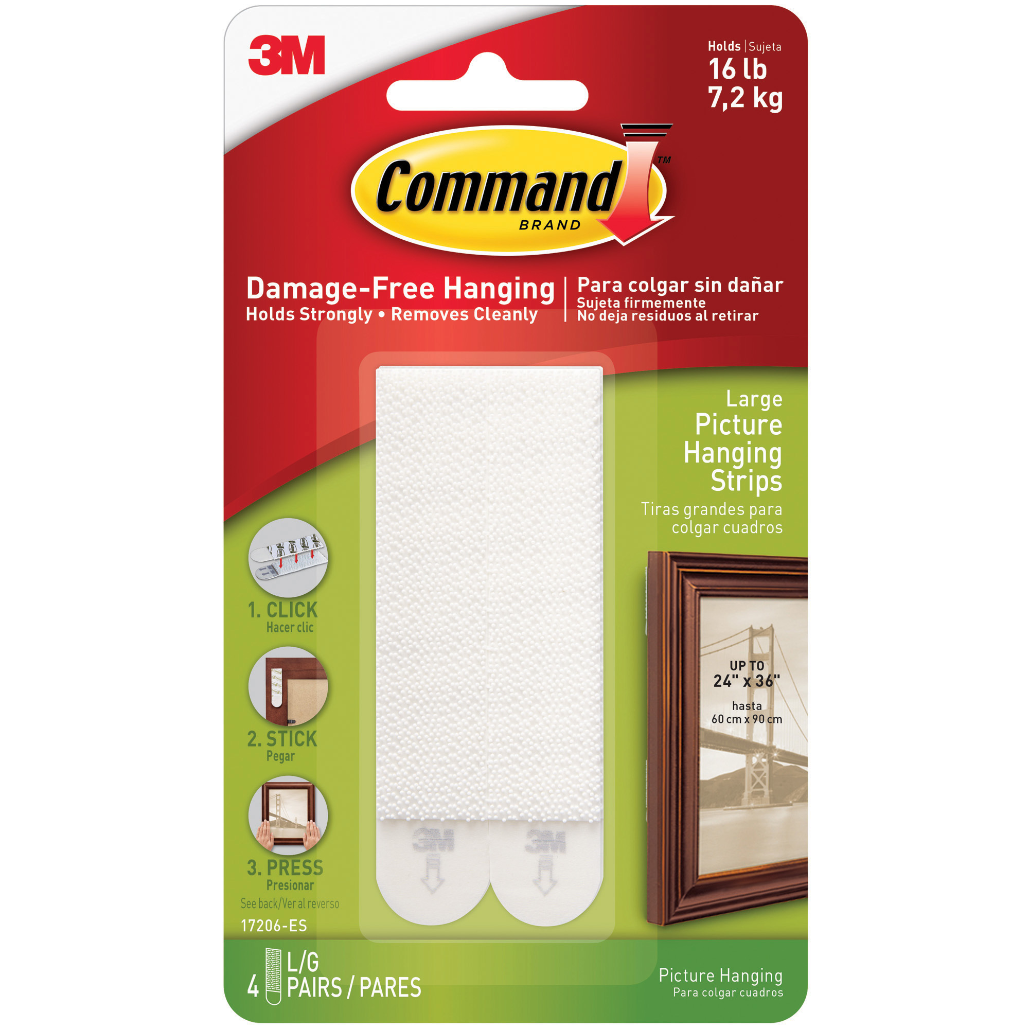 3M Command™ Picture Hanging Strips - Large